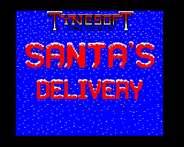 Santa's Delivery (19xx)(Tynesoft)[h TSTH][E00DFS] screen shot title